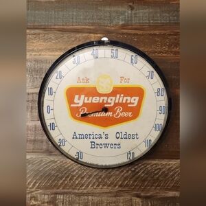 Vintage Wall Thermometer - Red and White